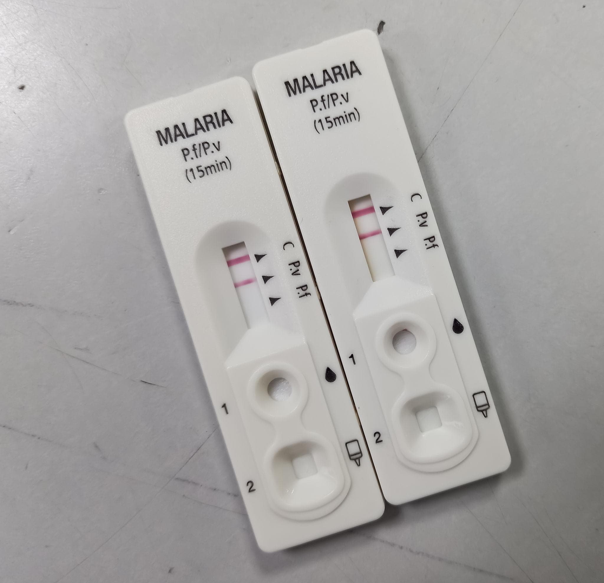 Malaria rapid test